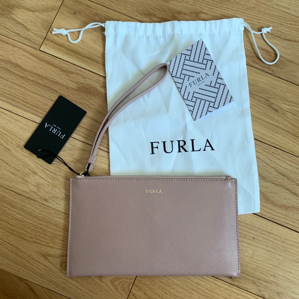 Furla Italia XL Envelope clutch
